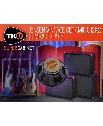 Jensen Vintage Ceramic C12K2 Compact Cabs - Supercab IR Library